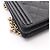 Borsa a tracolla Chanel Boy Matelassé in pelle nera Nero - vista 6