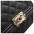 Borsa a tracolla Chanel Boy Matelassé in pelle nera Nero - vista 9