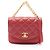 Borsa Chanel Matelassé 2-Way in pelle rossa Rosso