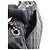 Borsa a Spalla Chanel Matelassé Double Flap Nero - vista 6