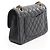 Timeless Borsa a Spalla Chanel Matelassé Double Flap Nero - vista 2