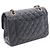 Timeless Borsa a tracolla Chanel Matelassé Double Flap Nero - vista 2