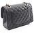 Borsa Chanel Matelassé Double Flap Nero - vista 2