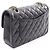 Timeless Borsa a tracolla Chanel Matelassé Double Flap Nero - vista 2