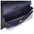 Borsa Chanel Matelassé Double Flap Blu navy - vista 3