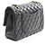 Borsa a tracolla Chanel Matelassé Double Flap Nero - vista 2