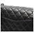 Borsa a tracolla Chanel Matelassé Double Flap Nero - vista 8