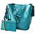 Lancel Le Huit borsa a secchiello in pelle blu