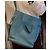 Lancel Le Huit borsa a secchiello in pelle blu - vista 3