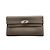 Hermès Kelly Portemonnaie aus Étoupe-Leder Taupe