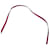 Mini borsa a tracolla Loewe Dual Gate Rosso  - vista 12