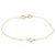 Bracciale Double Loving Heart di Tiffany & Co. Giallo - vista 2
