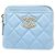 Monedero Chanel Light Blue Azul claro - vista 2