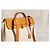 Hermès Herbag GM in tela beige e pelle naturale Marrone - vista 14
