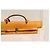 Hermès Herbag GM in tela beige e pelle naturale Marrone - vista 4