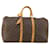 Louis Vuitton Keepall Monogram Canvas 50 Marrone