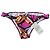Bikini Roseanna parte inferior estampado geométrico Rosa Blanco Multicolor Naranja Púrpura Azul oscuro