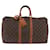 Louis Vuitton Keepall Monogram Canvas 45 Marrone