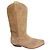 Autre Marque Botas vaqueras de ante marrón eValverde Del Carmino Castaño