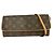 Borsa Twin Louis Vuitton Monogram Canvas GM Marrone