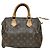Borsa Louis Vuitton Speedy Monogram Canvas 25 Marrone