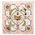 Hermès Sciarpa Carre 90 Springs Hermes Rosa Bianco