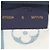 Foulard Louis Vuitton Bandeau Malle Merveilleuse Blu - vista 4
