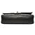Bolsa de Ombro Chanel Coco Mark Matelassé 25 Double Flap Chain Preto - vista 3