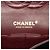 Bolsa de Ombro Chanel Coco Mark Matelassé 25 Double Flap Chain Preto - vista 5