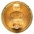 Timeless Orecchini tondi vintage Chanel Coco Mark D'oro - vista 3