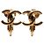Orecchini a clip Coco Mark placcati oro Chanel D'oro