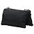 Borsa a tracolla con catena e placca con logo Triangle di Prada Nero - vista 2