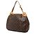 Borsa Louis Vuitton Monogram Galliera PM Marrone - vista 2