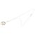 Collana Tiffany & Co. 1837 Interlocking Circle Argento - vista 4