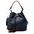Borsa a mano/Borsa a tracolla con placca logo Triangle Prada Rosso Blu navy