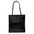 Borsa Tote Chanel Coco Mark Chain Nero