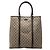 Borsa Tote Gucci GG Supreme Marrone Beige