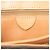 Céline Borsa Celine Macadam in pelle marrone - vista 5
