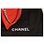 Chanel Clutch in pelle vernice rossa Rosso - vista 2