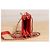 Chanel Clutch in pelle vernice rossa Rosso - vista 3