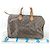 Borsa Louis Vuitton Speedy Monogram Canvas 35 Marrone - vista 2