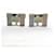 Hermès HERMES Silver Cufflinks Silvery  - view 2