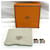 Hermès HERMES Silver Cufflinks Silvery  - view 7
