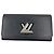 Cartera Larga Twist Epi Louis Vuitton Negro