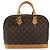 Louis Vuitton Alma Monogram Canvas PM Marrone