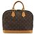 Louis Vuitton Alma Monogram Canvas PM Marrone - vista 2