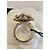 Anello Chanel Camelia CC Cristalli D'oro - vista 9