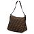 Borsa a tracolla Fendi Zucca Mamma Baguette Marrone - vista 2