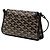 Borsa a tracolla Goyard Plume Crossbody Marrone Nero - vista 2