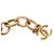 Collana a catena Chanel Coco Mark No. 5 Nero D'oro - vista 5